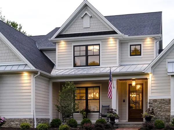Home with James Hardie siding