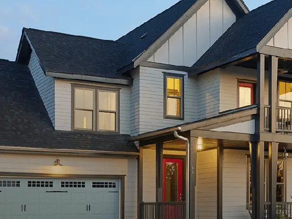 Home with Mastic siding